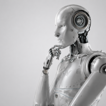 AI-powered assistant representing how artificial intelligence is changing customer research, online discovery, and lead generation for local turf companies.