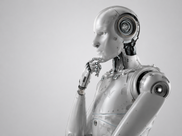 AI-powered assistant representing how artificial intelligence is changing customer research, online discovery, and lead generation for local turf companies.