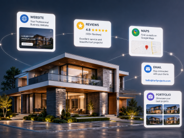 Digital assets building market authority for a synthetic turf business